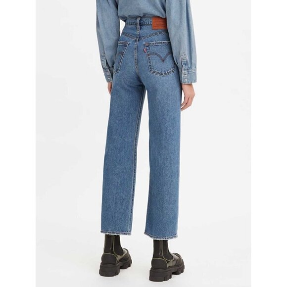 NWT Levi’s ribcage straight ankle jeans button fly 32 - Picture 3 of 12